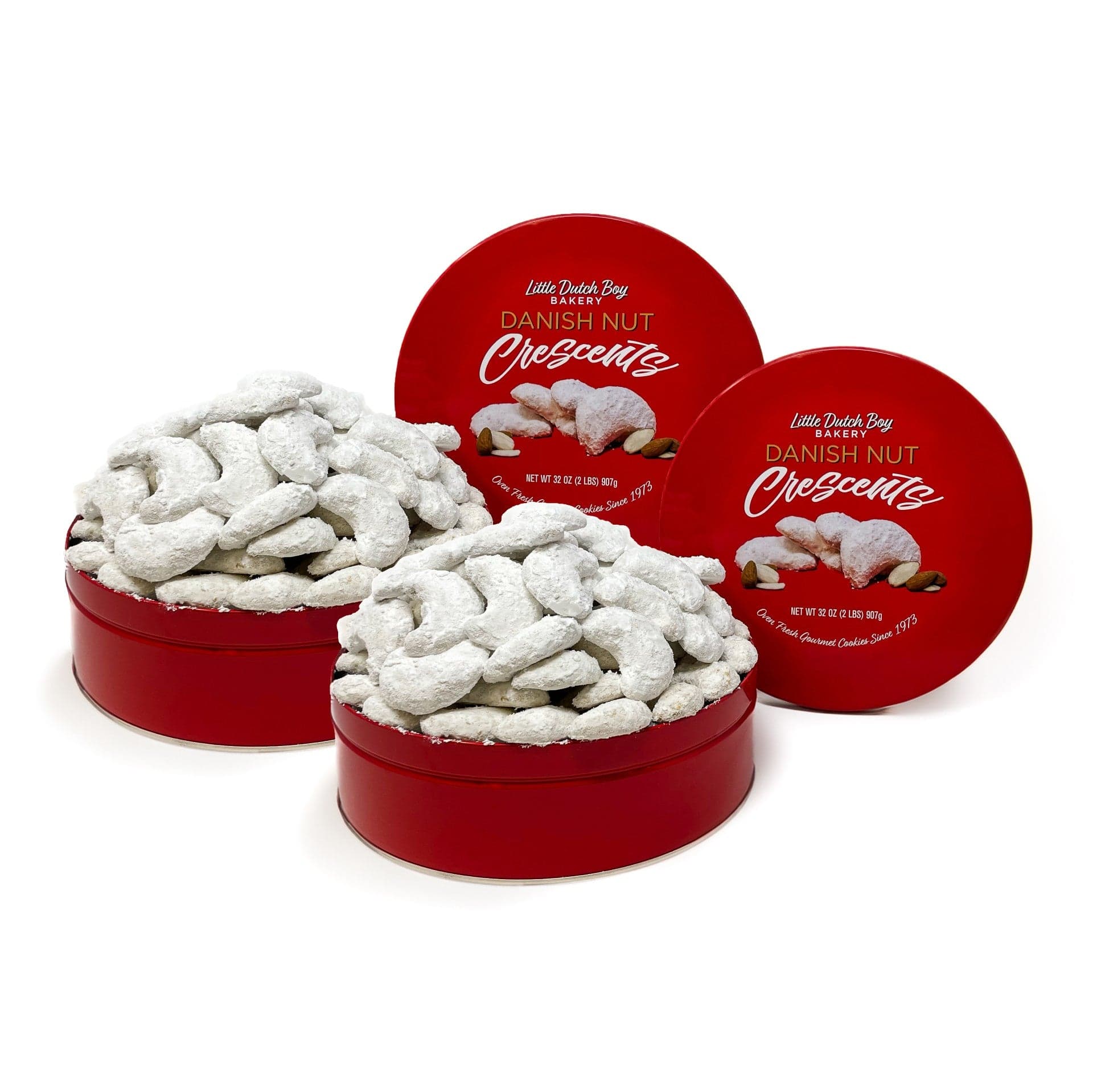 Danish Nut Crescent · 2 Tins